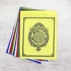 Wheel of Life Tibetan Astrology Prayer Flags
