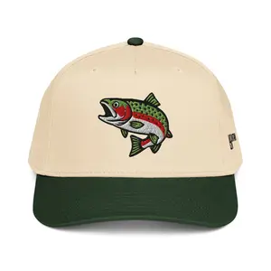 Trout icon Snapback Tan