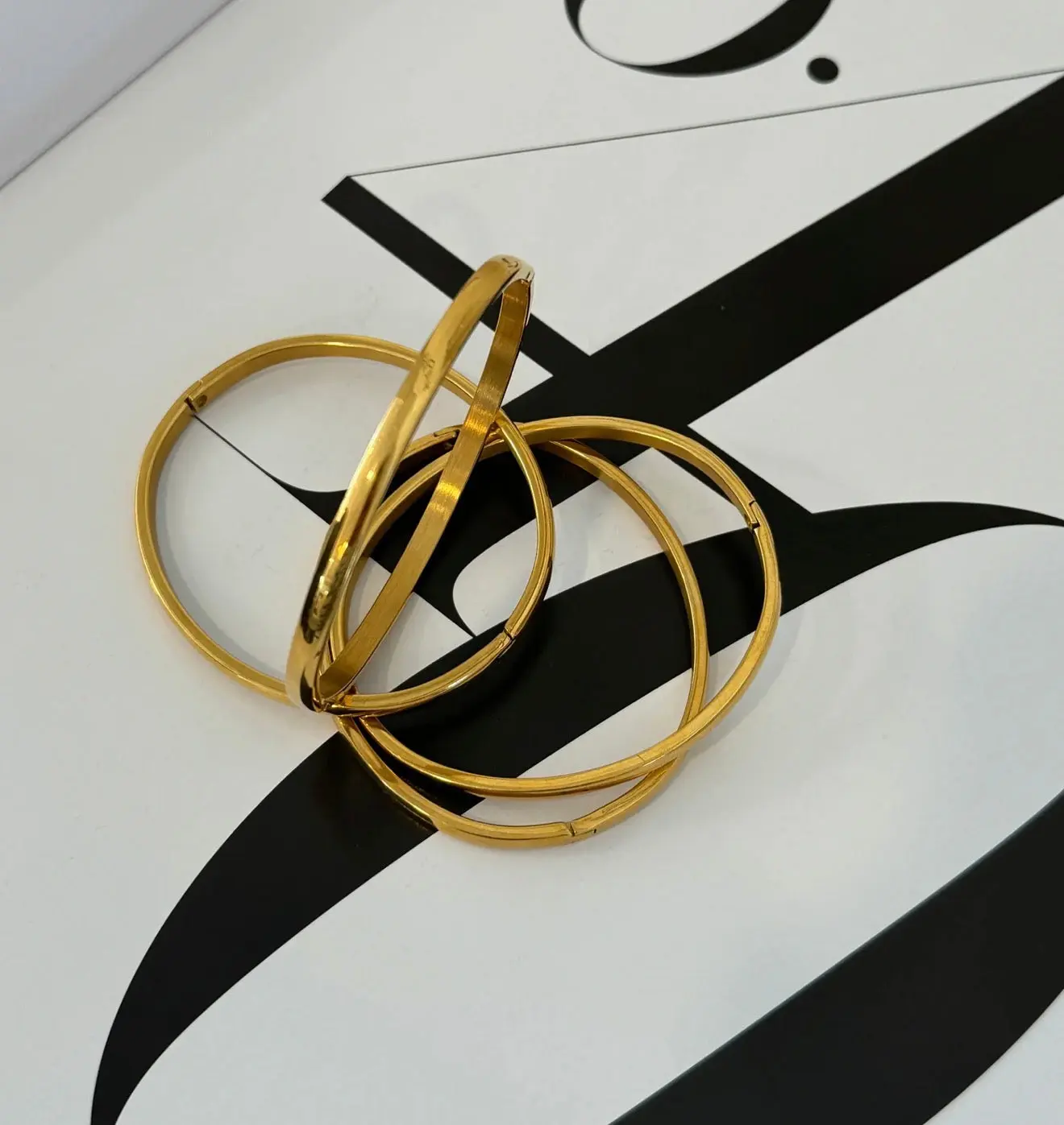 Monti Gold Filled Slim Stackable Bangle