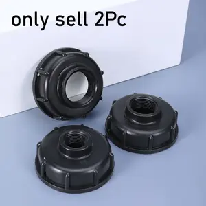 Durable Ibc Tank Fittings S60X6 Coarse Threaded Cap 60mm Female Thread to 1/2 ", 3/4", 1 "Adapter Connector