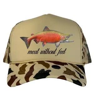 Meat Without Feet Custom Printed Hat