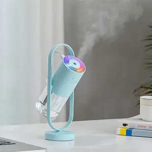 Magic Shadow USB Humidifier with Projection Night Light – Cool Mist, 360° Rotation & Dual Spray Modes