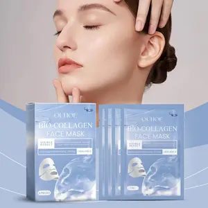 Collagen Protein Mask Set, Facemask, Moisturizing Hydrating Anti-Wrinkle Facial Care, Sheet Mask Multi-Pack, Face Skin Nourishment
