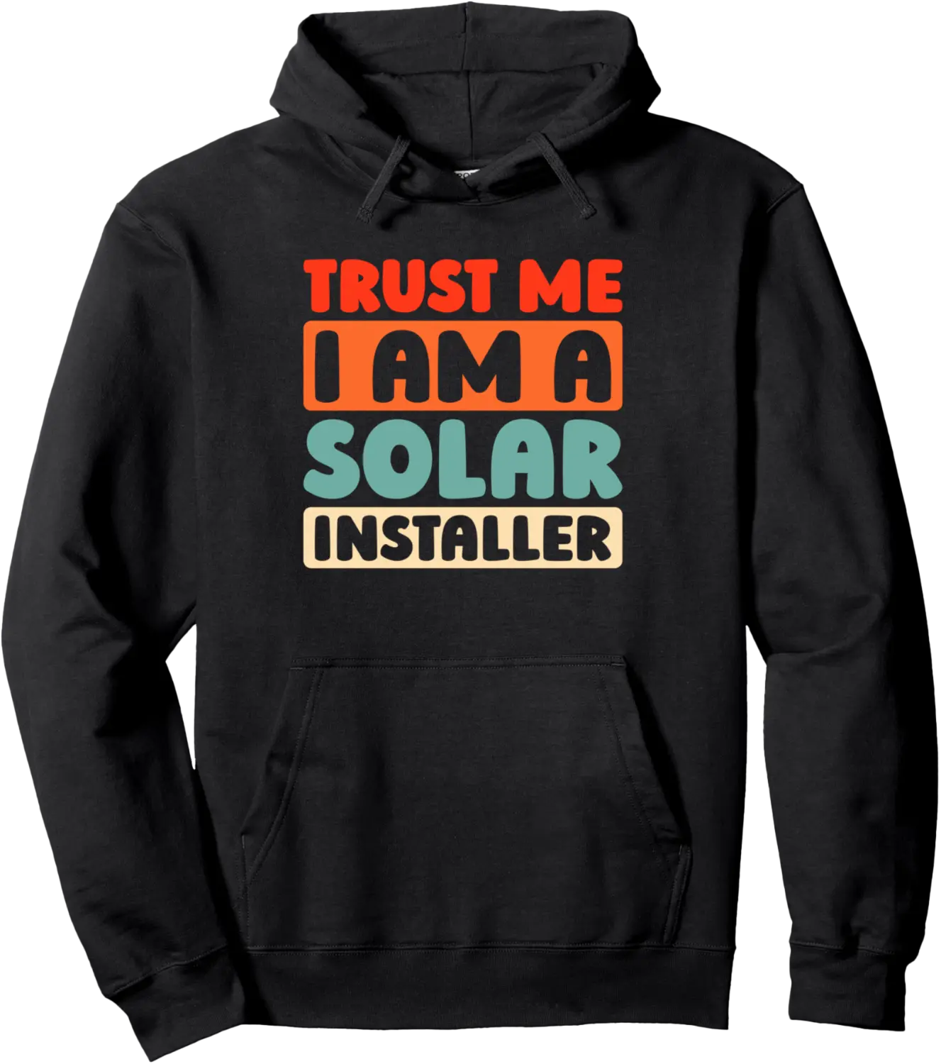 Retro Renewable - Energy Vintage Solar Installer Pullover Hoodie - Abigaillou Shop 81B0FBS3M192