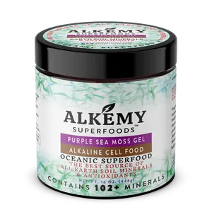 Purple Sea Moss Gel+Alkaline Cell Food