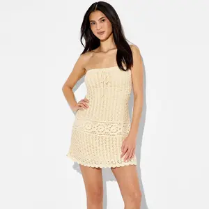 Women's Strapless Mini A-Line Sweater Dress - Wild Fable