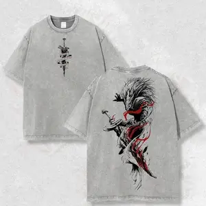 Elden Ring Vintage Washed Shirt, Become My Blade Gamer Shirts, Gift For Him, Gift For Her, Unisex T-Shirt ,Graphic Streetwear T-shirt Fabric Seamless Cropped Rhinestone T-Shirt shirts men