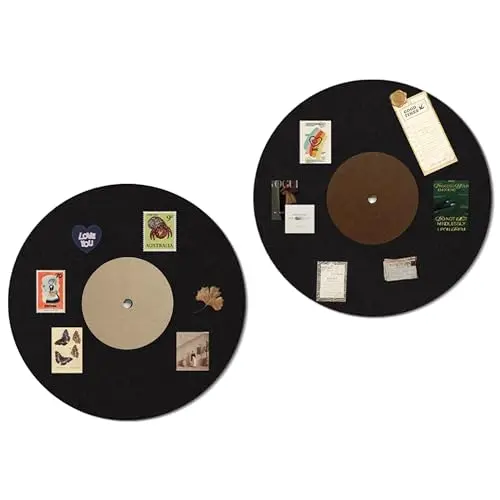 Black   Record  2 Pcs