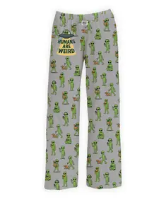 Humans Are Weird Alien Lounge Pants