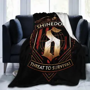 Shinedowns Blanket Soft Flannel Fleece Throw Blanket Pattern Warm Plush Decorative Blankets Gift 50"x40"