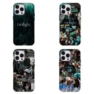 Vintage The Twilight Saga Phone Case Trendy Movie Phone Case Compatible for iPhone 17 16 15 14 13 12 11 and for Samsung S21-S25 Perfect Gift for Movie Fans Her/Him