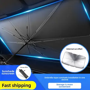 Car Sunshade UV Blocker Windshield Cover Parking Essential