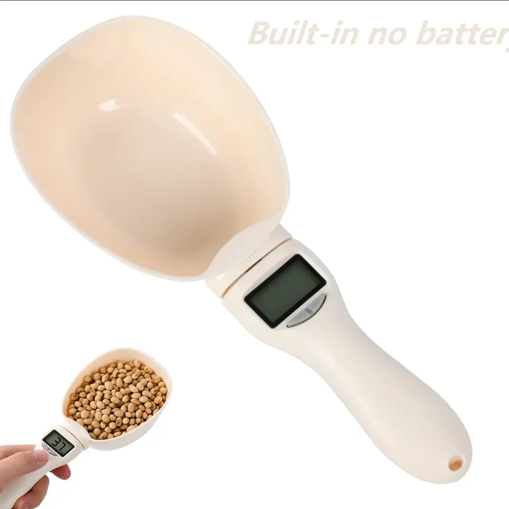 1-Pack Electronic Measuring Spoon Scale (800g/1g), Measuring Spoon, Digital Measuring Spoon with LCD Display, Food Weighing Spoon, Food Measuring Tool, Suitable for Solids, Liquids, and Powders, Kitchen Gadgets, Batteries not included