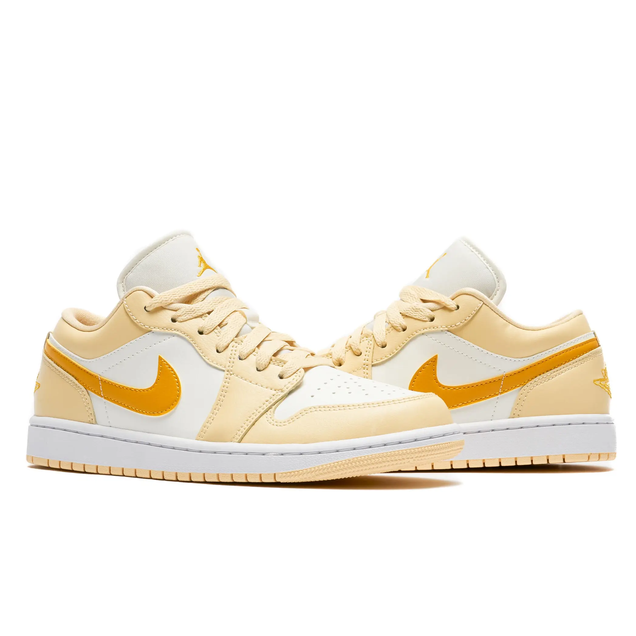 Nike Air Jordan 1 Low Sail Yellow Ochre DC0774-170 Women's Fashion Sneaker New