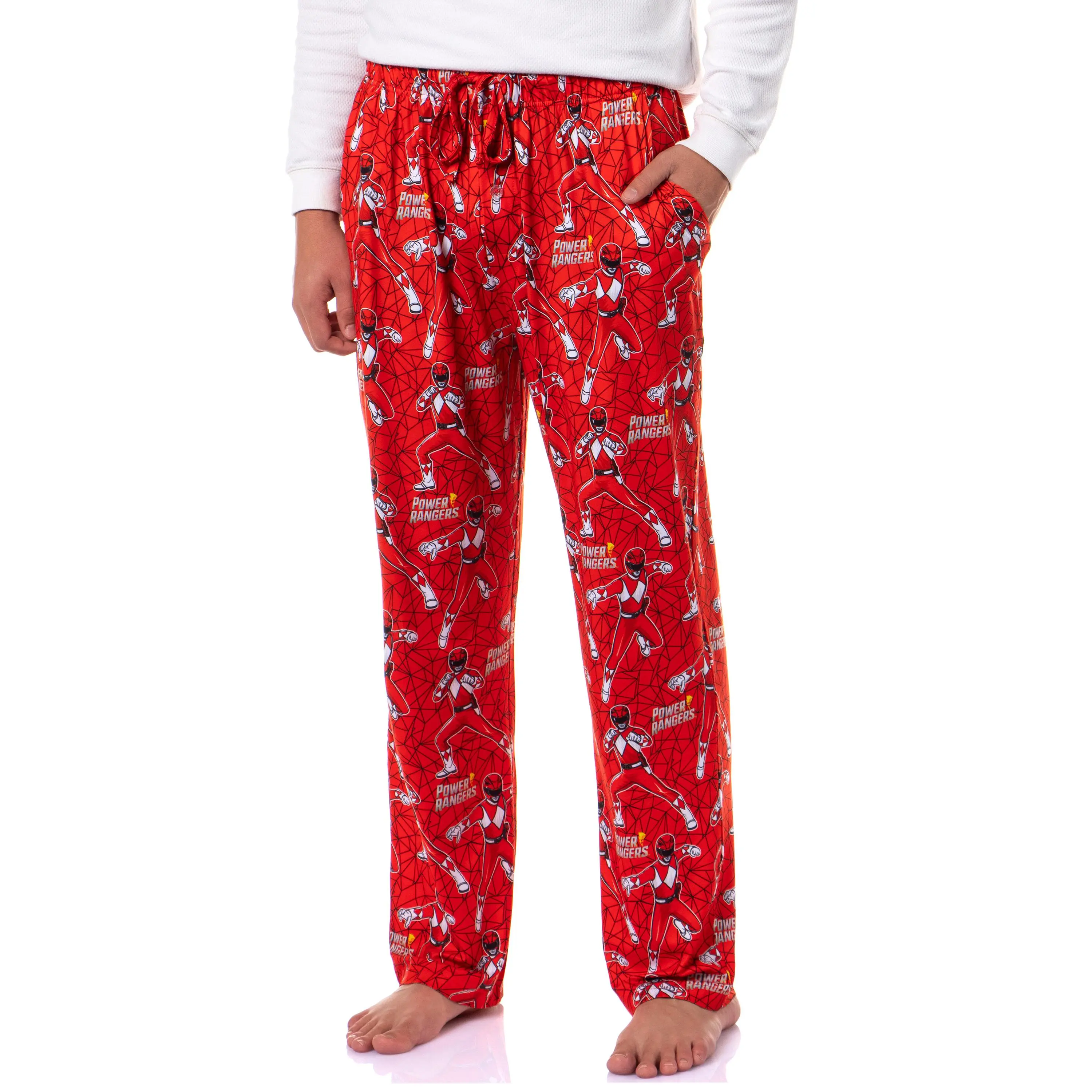 Power Rangers Multiple Sizes Family Sleep Tossed Print Pajama Pants