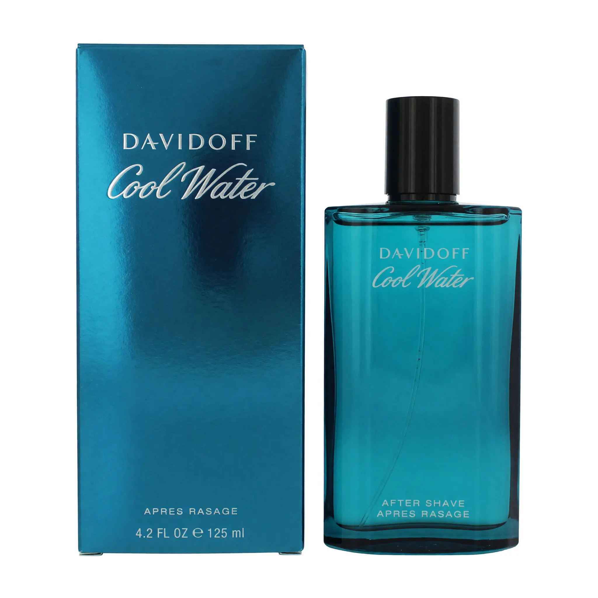Cool Water by Davidoff, 4.2 oz After Shave Splash for Men Aftershave Scent Lavender