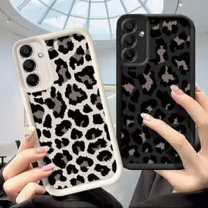 Phone Case - Vintage Retro Leopard Print Design Shockproof And Anti-Fouling Soft Phone Case for Various for Samsung Galaxy S26,S26PLUS,S26ULTRA,S25,S25PLUS,S25ULTRA,S24,S24FE,S24PLUS,S24ULTRA,A54,A53,A52,A36,A35,A34,A33,A17,A16,A15,NOTE20,NOTE20ULTRA,S23