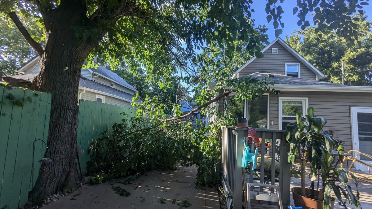 Item: Manual 27 ft Double Hook Saw + Spare Blade