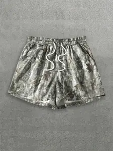 Women's Camouflage Tree Print Drawstring Waist Shorts, Casual Comfy Breathable Shorts for Daily Wear, Ladies Bottoms for Summer, Casual Athletic Shorts, Casual Fashionable Shorts