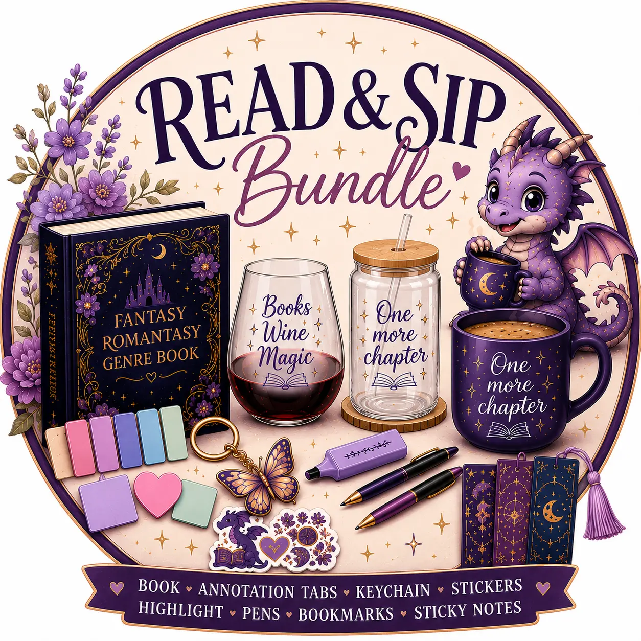 Read & Sip Fantasy Bundle