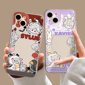 Love and Deep Space Creative Game Character Phone Case For iPhone 17 16 15 14 13 12 11 Pro Max Plus Air Cute Silicone Cover Cellphone Protection