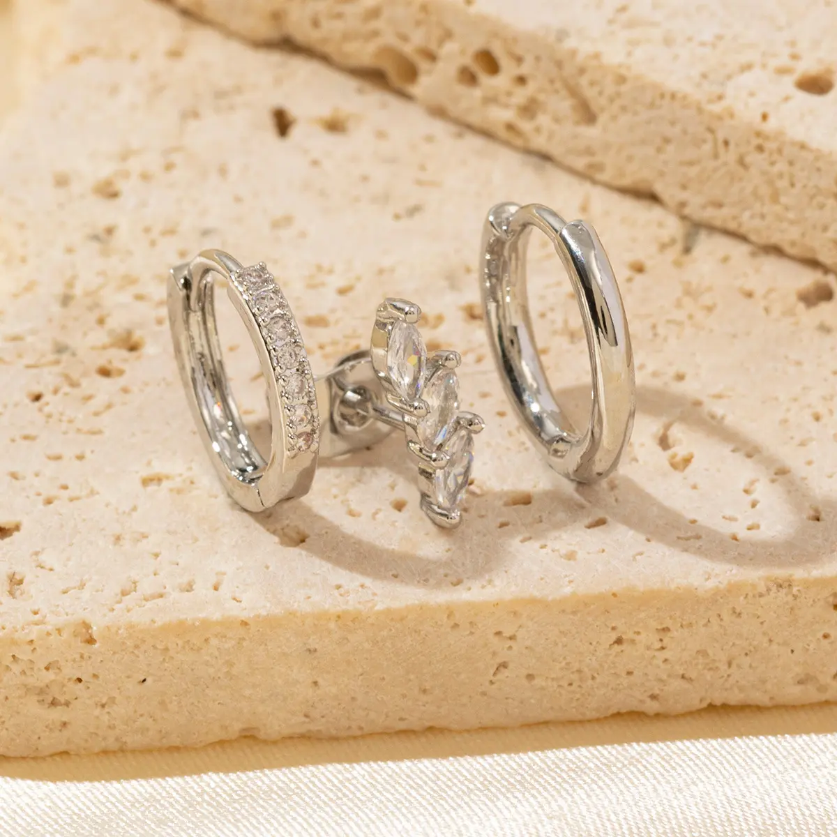 Style 2 Silver 3 Piece Set