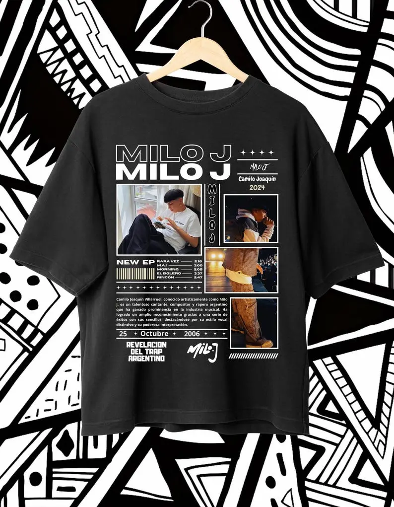 Milo J T-shirt , Instant And Ready To Print, Milo J  , High Quality  , Milo J Fanmerch