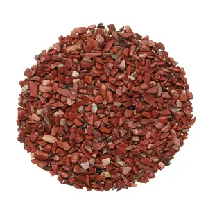 PETAXCELL Crystal Chips Stone, 0.44 Lb Fluorite Gravel Rocks (Red Quartz, 3 - 5 Mm)