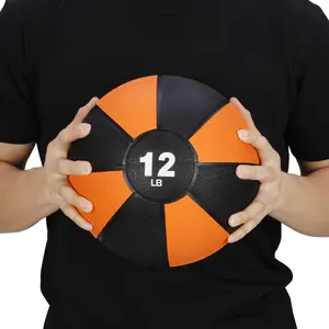 ZENY 12lbs Fitness Medicine Ball, Textured Surface