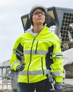 Custom Embroidered - Kishigo - Unisex Premium Black Series® Class 3 Soft Shell Jacket - JS137-138