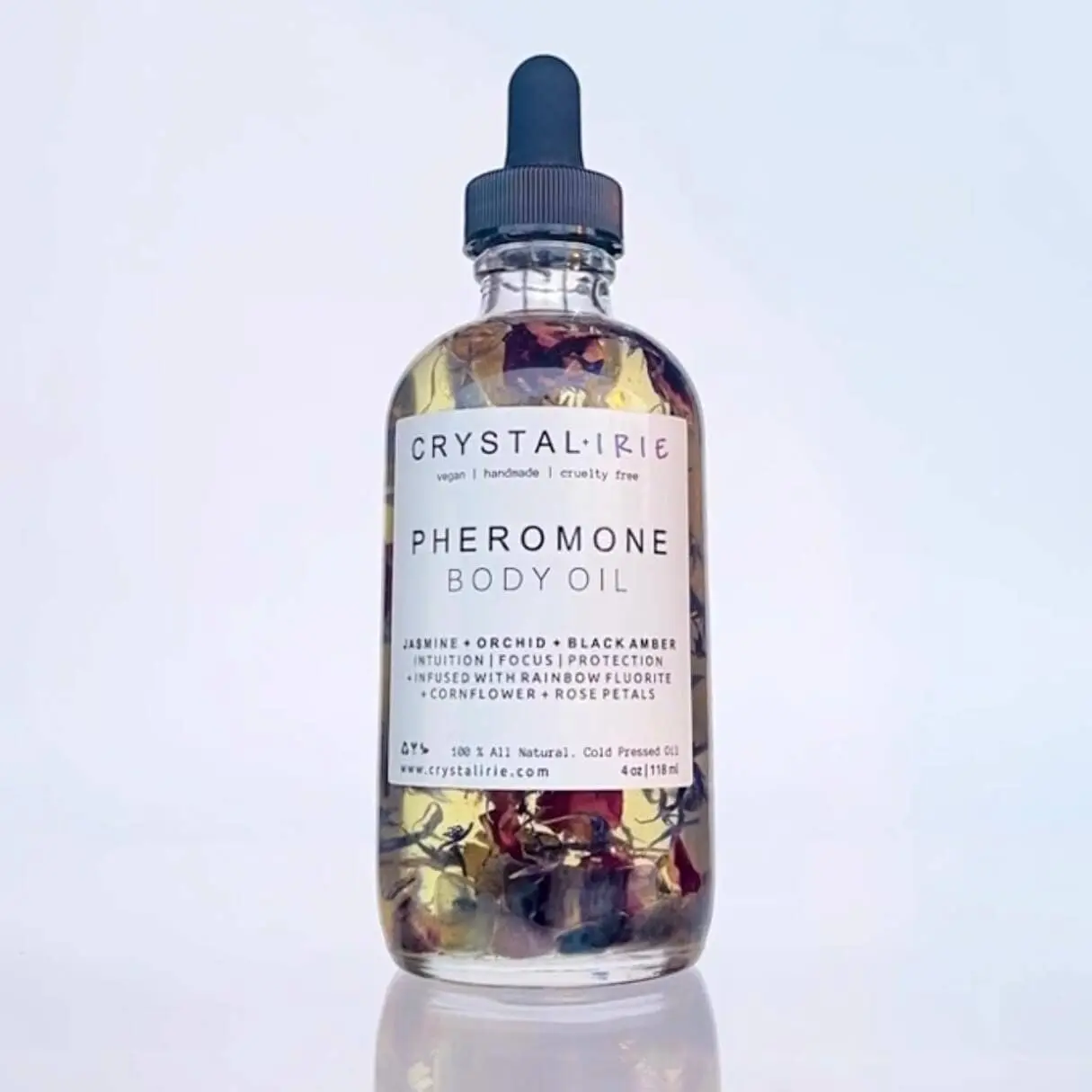 Pheromone Body Oil | Crystal + Irie