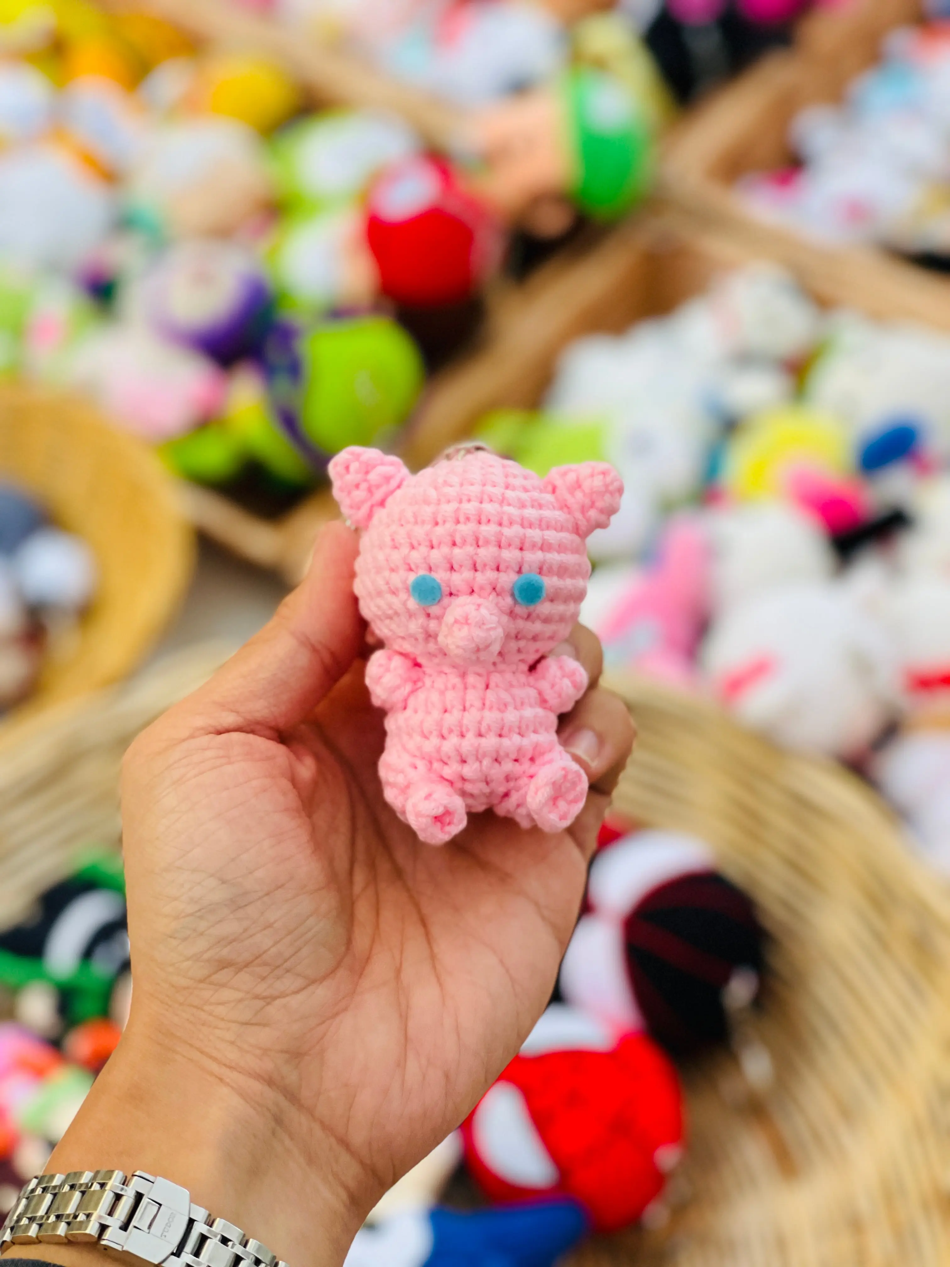 Crochet Pokemon collection Keychain