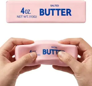 Viral Strawberry Scented Butter Squishy Relief Toy