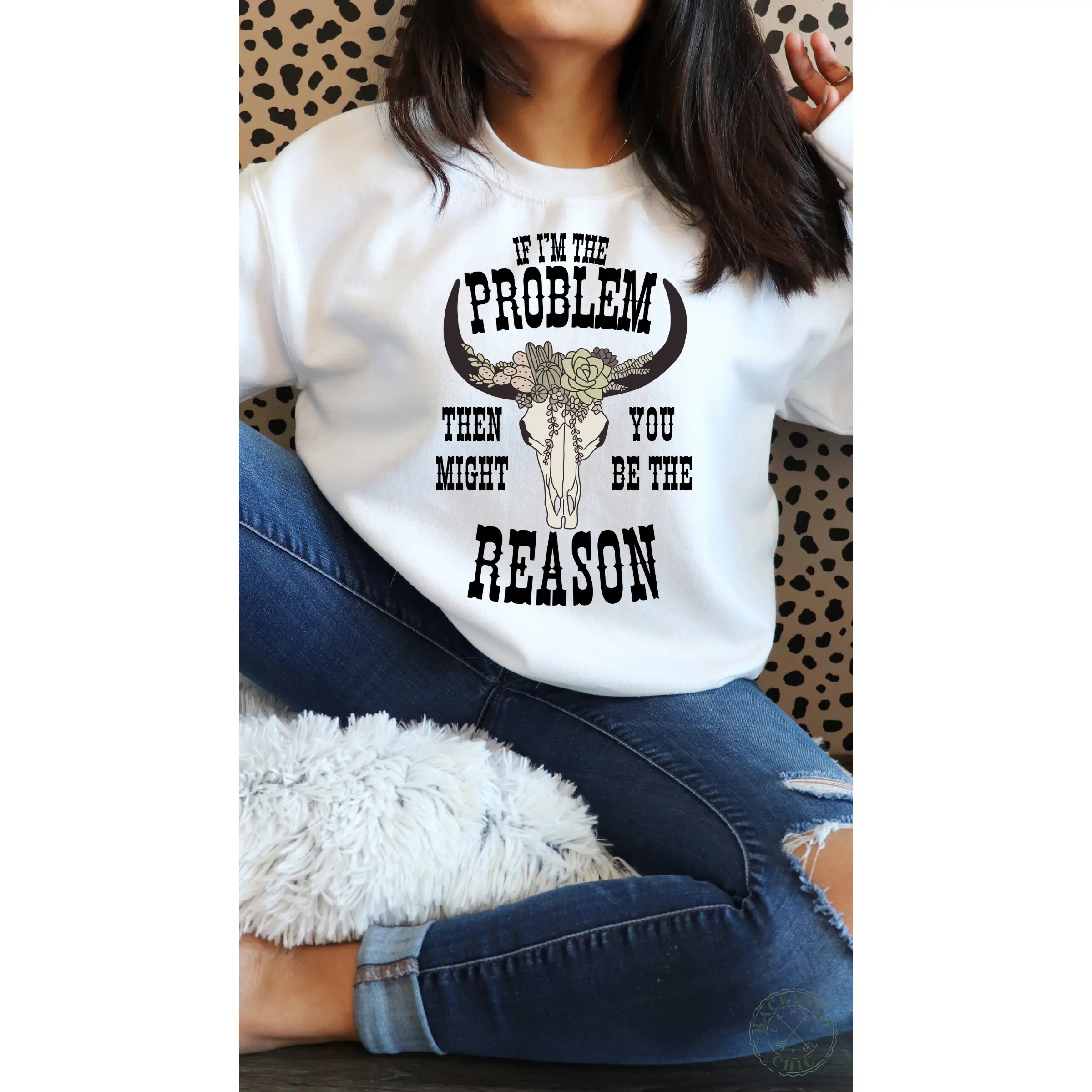 If I'm the Problem vintage graphic