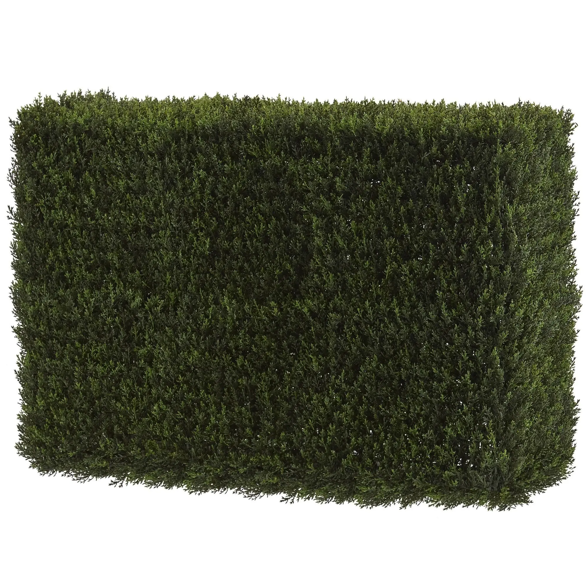 Artificial Decorative Cedar Hedge - Indoor-Outdoor Faux Plants for Home Improvement, Outdoor Faux Plants for Garden Decor