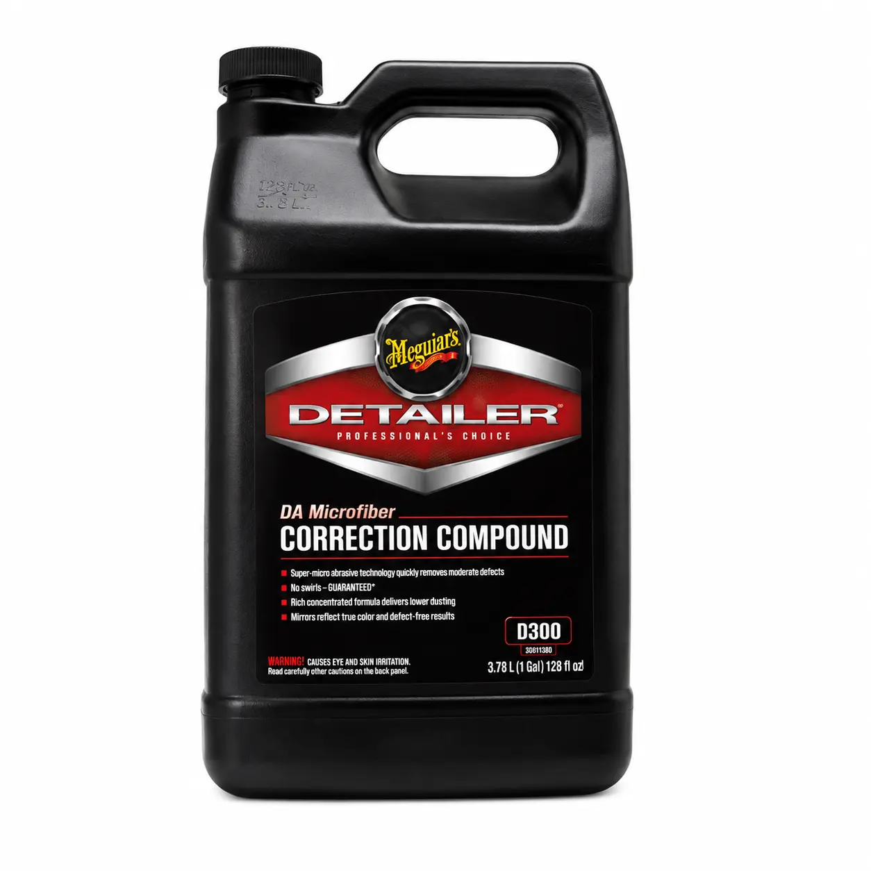 Meguiar’s D300 DA Microfiber Correction Compound 1 Gallon (128 fl oz) – Automotive Paint Correction Compound