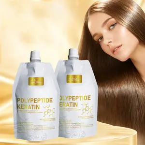 Polypeptide Keratin Hair Mask 250g – Deeply repairs hair strands, nourishes and moisturizes, enhances natural shine, continuously replenishes nutrients, improves hair softness and radiance, leaving hair healthier, brighter, and more textured.