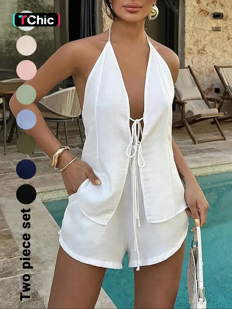 chinese dress ladies 15 Matching Short Sets On Amazon For Summer—From $15 main image 1