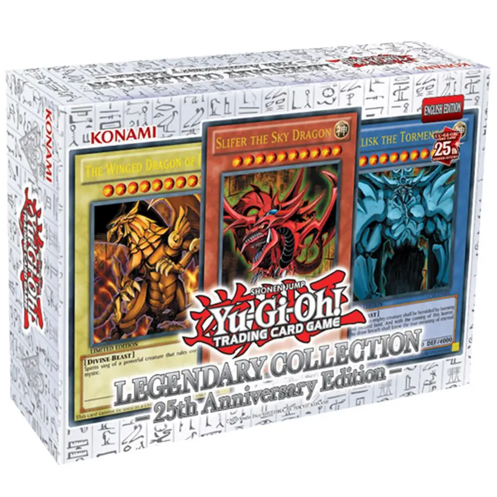Yu-Gi-Oh TCG: Legendary Collection: 25th Anniversary Edition Box English Trading Cards Collectible Booster Packs