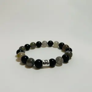 Leo Prosperity + peace crystal bracelet