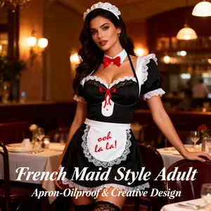 Women's Waterproof Apron, Sexy Oil-Proof Design, Fashionable Cooking Apron, Unisex Fun Kitchen Apron, Perfect Gift for Cooks and Comedy Lovers