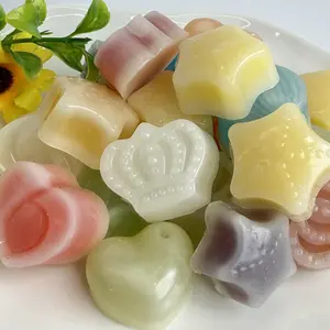 Satisfying ASMR Wax Bottle Candy - Multiple Fresh Fruit Flavors, Adorable Stylish Shapes, Cool Refreshing Chew, Famous Yummy Snack Ideal for Ladies, Teens & Content Creators