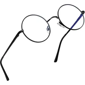 Retro Small Round Sunglasses Hippie Circle Sun Glasses Polarized UV400 Protection Metal Shades for Men Women