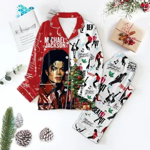 Michael Jackson Thriller Christmas Pajamas Set for Women and Men, Comfort, Loungewear