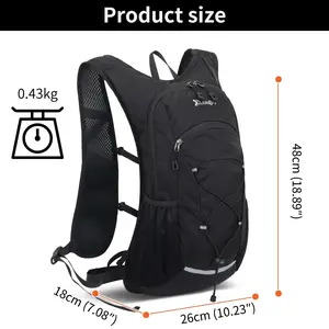 Outdoor Sports Travel Bag 20L Capacity Suitable for Outdoor Sports Waterproof Moistureproof Bag for Cycling Camping and Hiking Hexagon Red Bags