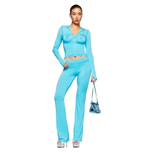 BLARE TRACKPANT - NEON BLUE