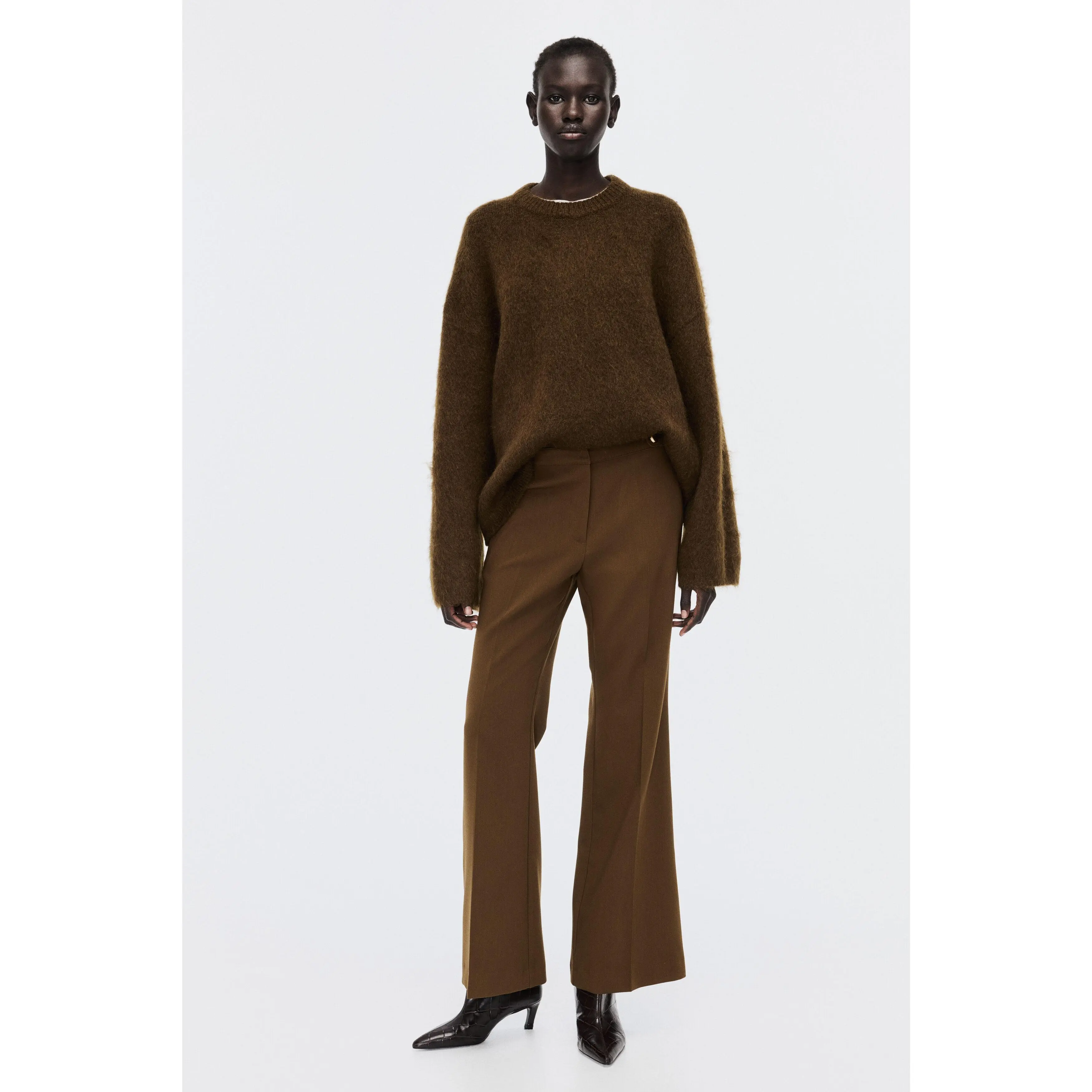 H&M Flared tailored trousers