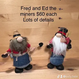 Gold Country Gnomes   Eddie and Freddy the gold miners Collector's Edition