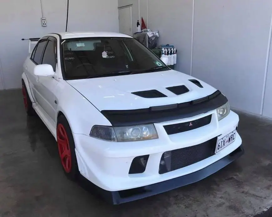 Hood Bra For Mitsubishi Lancer Evolution 5 / 6 1999-2001