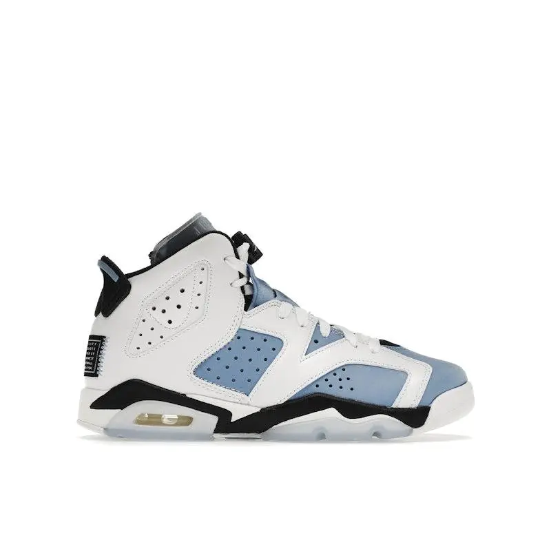 Jordan Kid's 6 Retro UNC White Basketball Shoes, from StockX Jordan Kid's 6 Retro UNC White Basketball Shoes, from StockX
